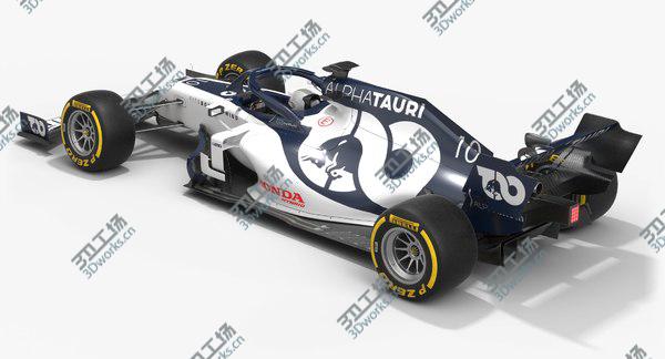 images/goods_img/20210312/3D Scuderia AlphaTauri F1 AT01 Formula 1 Season 2020 model/4.jpg